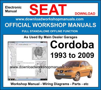 Seat Cordoba Workshop Service Repair Manual